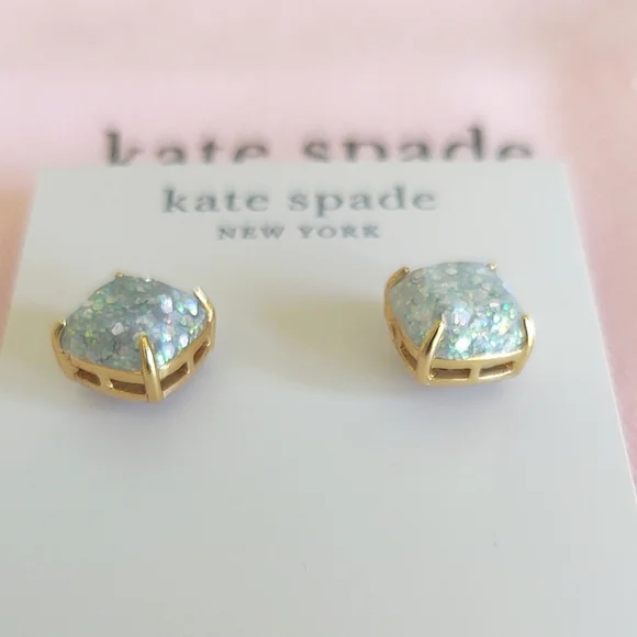 ✨NEW Kate Spade Opal Glitter Earrings - Picture 2 of 5